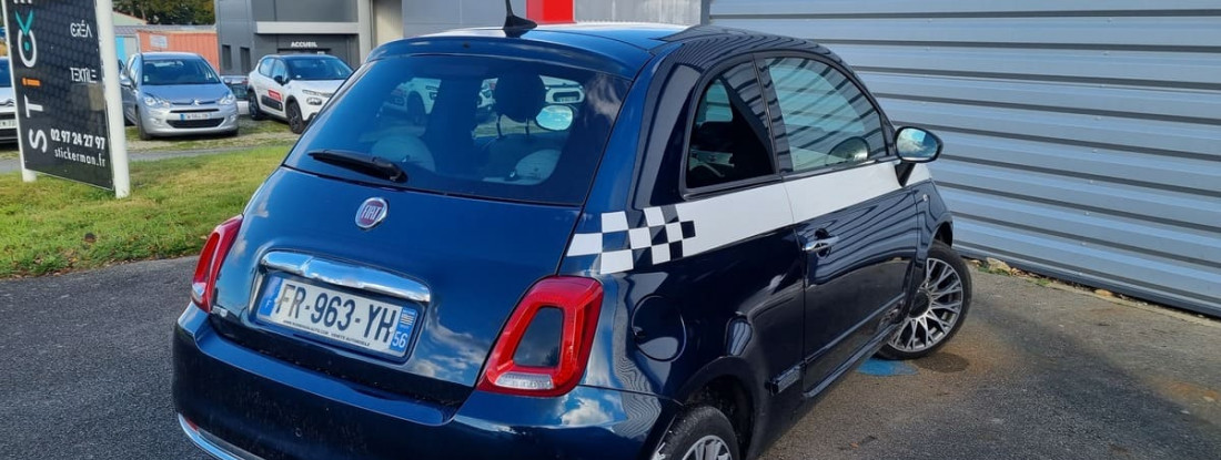 Covering pour une Fiat 500